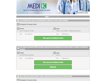 Tablet Screenshot of eventi.medik.net